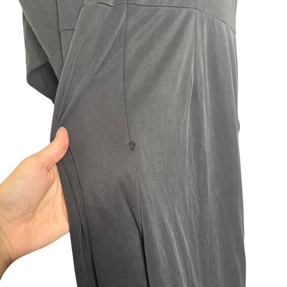 RJR John Rocha Black Tie-Waist Jumpsuit - Size 16 | Small Flaw Noted - Picture 4 of 5